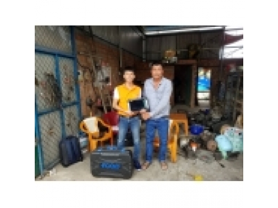 Chuyển giao máy chẩn đoán xe tải nặng FCAR F7S-D, anh Sơn Quãng Ngãi