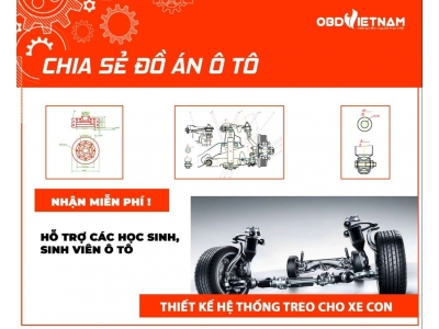 Chia Sẻ Đồ Án Ô Tô: Thiết Kế Hệ Thống Treo Cho Xe Con