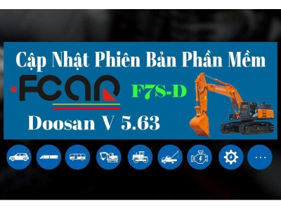 Cập Nhật Phần Mềm Doosan V 5.63 Phiên Bản Mới Nhất