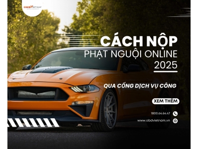 Cách Nộp Phạt Nguội Online 2025 Nhanh Chóng Qua Cổng Dịch Vụ Công