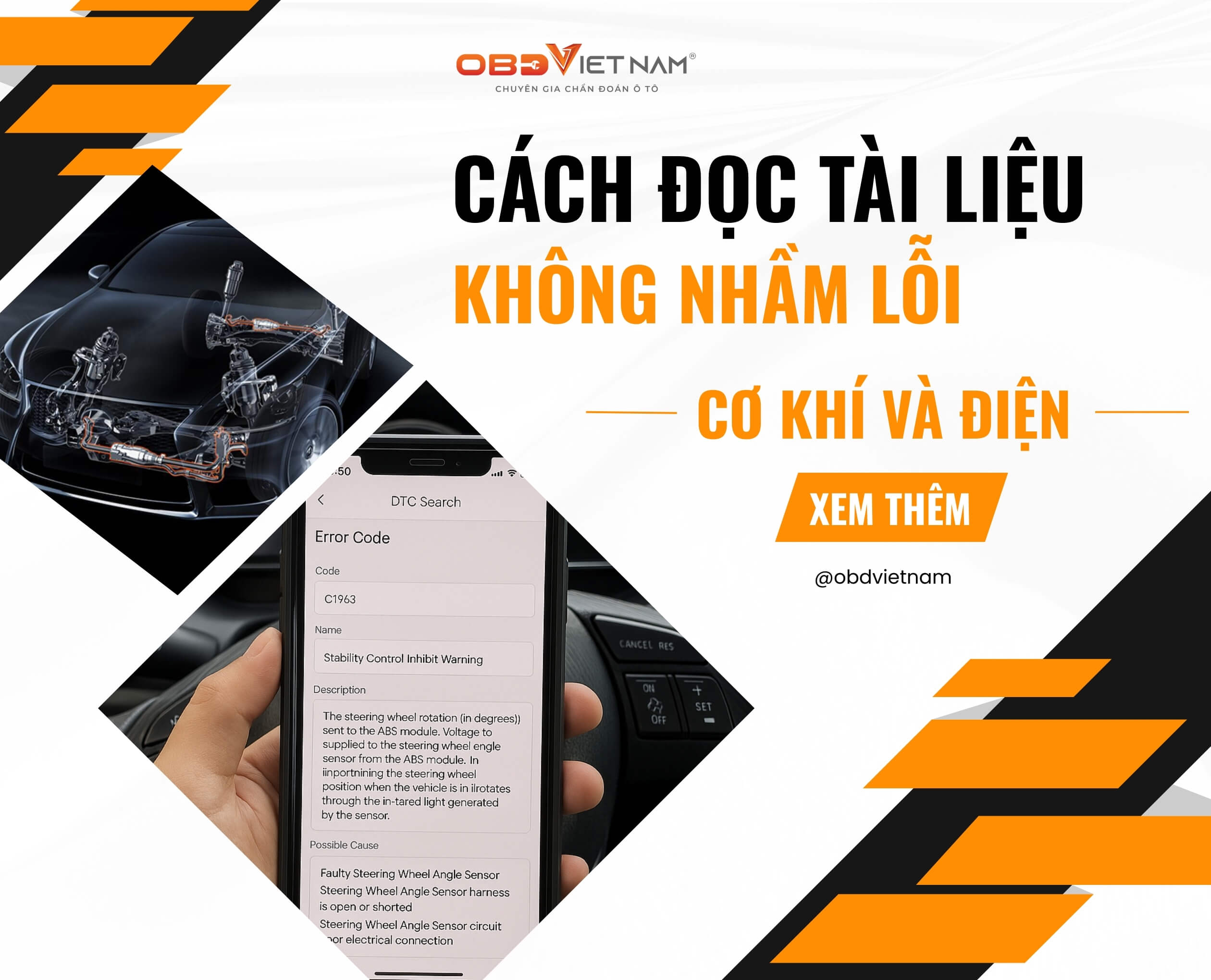 Cách Đọc Tài Liệu Động Cơ Ô Tô Để Không Nhầm Lỗi Cơ Khí Và Điện