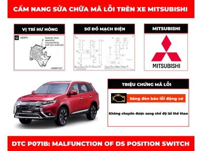 Cẩm Nang Sửa Chữa Mã Lỗi Dtc P071B: Malfunction Of DS Position Switch 