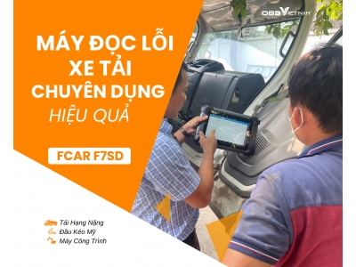 Fcar F7s-D: Máy Đọc Lỗi Xe Tải Chuyên Dụng Hiệu Quả