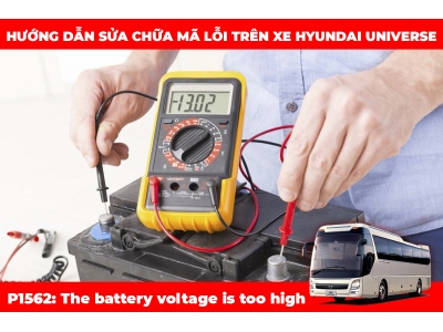 Phân Tích Mã Lỗi P1562: The Battery Voltage Is Too High