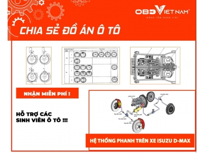 Chia Sẻ Đồ Án Ô Tô Khảo Sát Hệ Thống Phanh Trên Xe Isuzu D-Max