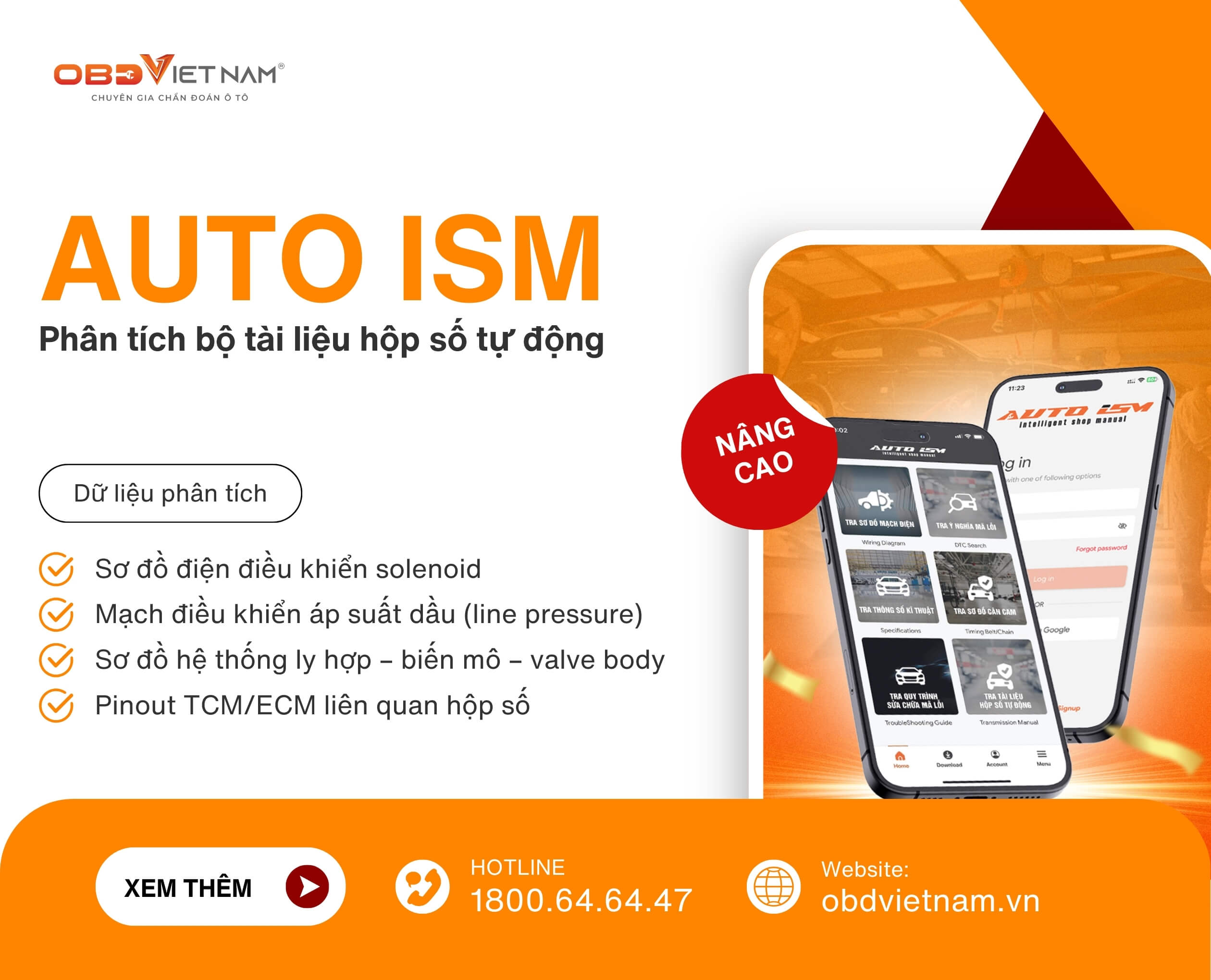 Phân tích bộ tài liệu hộp số tự động AutoISM – Dành cho kỹ thuật viên nâng cao