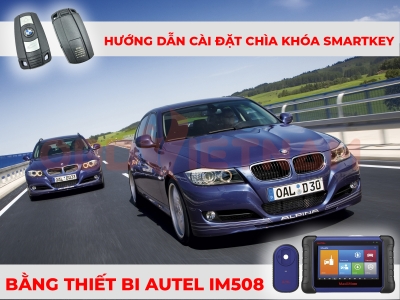 Hướng Dẫn Cài Thêm Chìa Khóa - Smartkey Mới Cho Bmw E90 Cas3 2008
