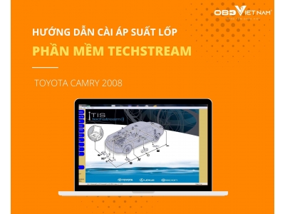 Hướng Dẫn Cài Áp Suất Lốp Trên Dòng Xe Toyota Camry 2008 Bằng Phần Mềm Techstream