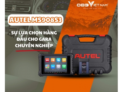 Autel Ms908s3: Sự Lựa Chọn Hàng Đầu Cho Gara Chuyên Nghiệp
