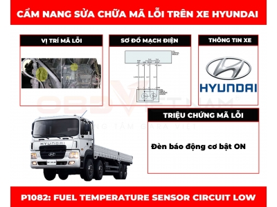 Cẩm Nang Sửa Chữa Mã Lỗi P0182: Fuel Temperature Sensor Circuit Low