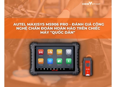 Autel Ms906 Pro – Đánh Giá Công Nghệ Chẩn Đoán Hoàn Hảo Trên Chiếc Máy Quốc Dân