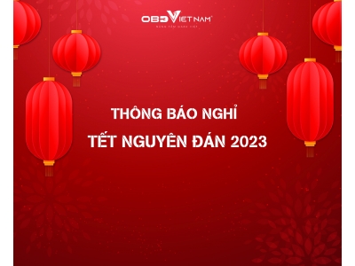 OBD Việt Nam Thông Báo Nghỉ Tết Nguyên Đán 2023