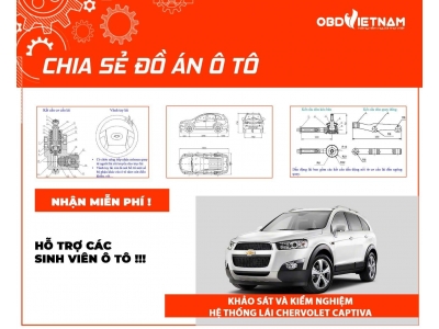 Chia Sẻ Đồ Án Ô Tô: Khảo Sát Và Kiểm Nghiệm Hệ Thống Lái Chevrolet Captiva 