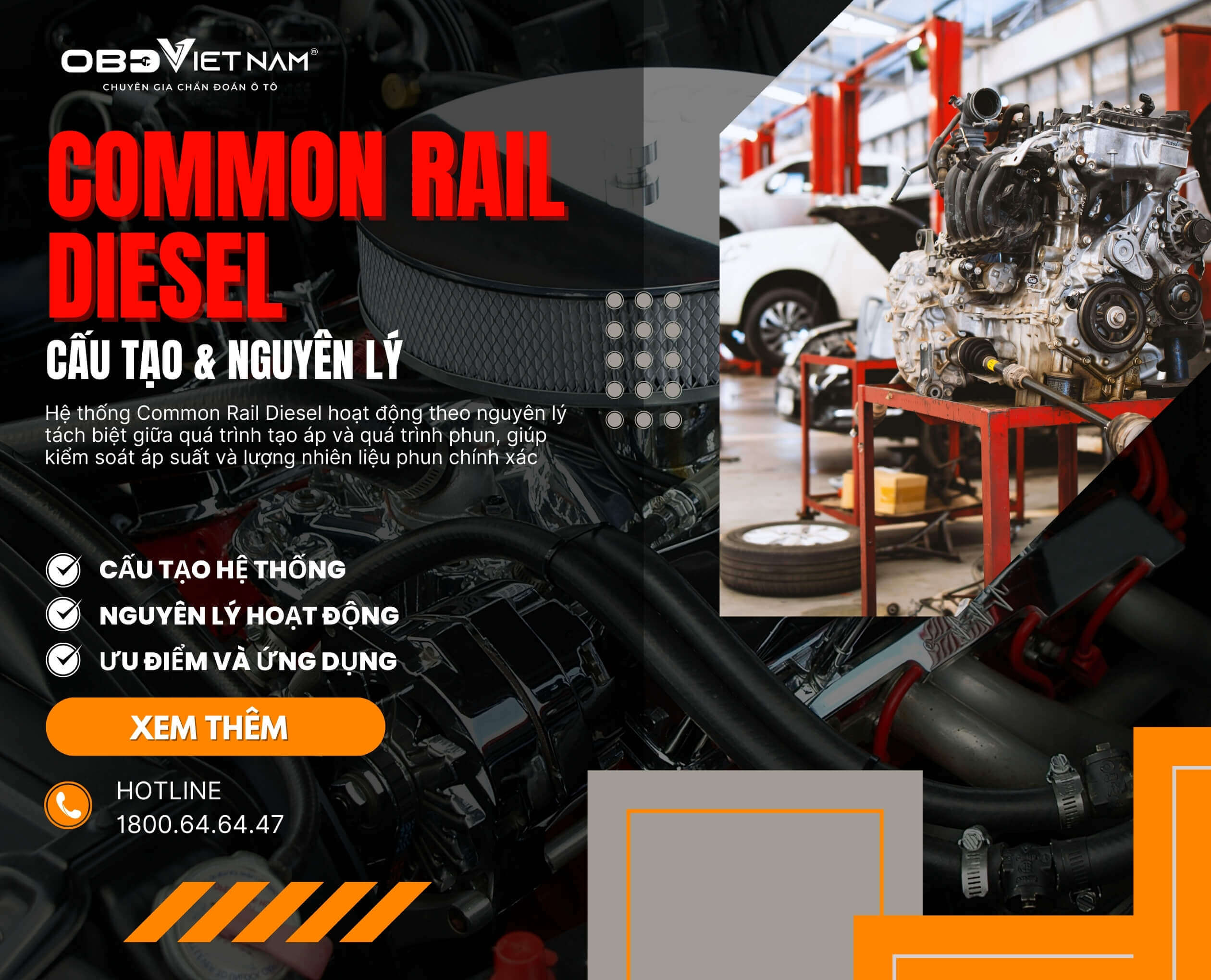 Cấu Tạo Và Nguyên Lý Hoạt Động Hệ Thống Common Rail Diesel