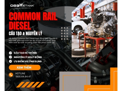 Cấu Tạo Và Nguyên Lý Hoạt Động Hệ Thống Common Rail Diesel