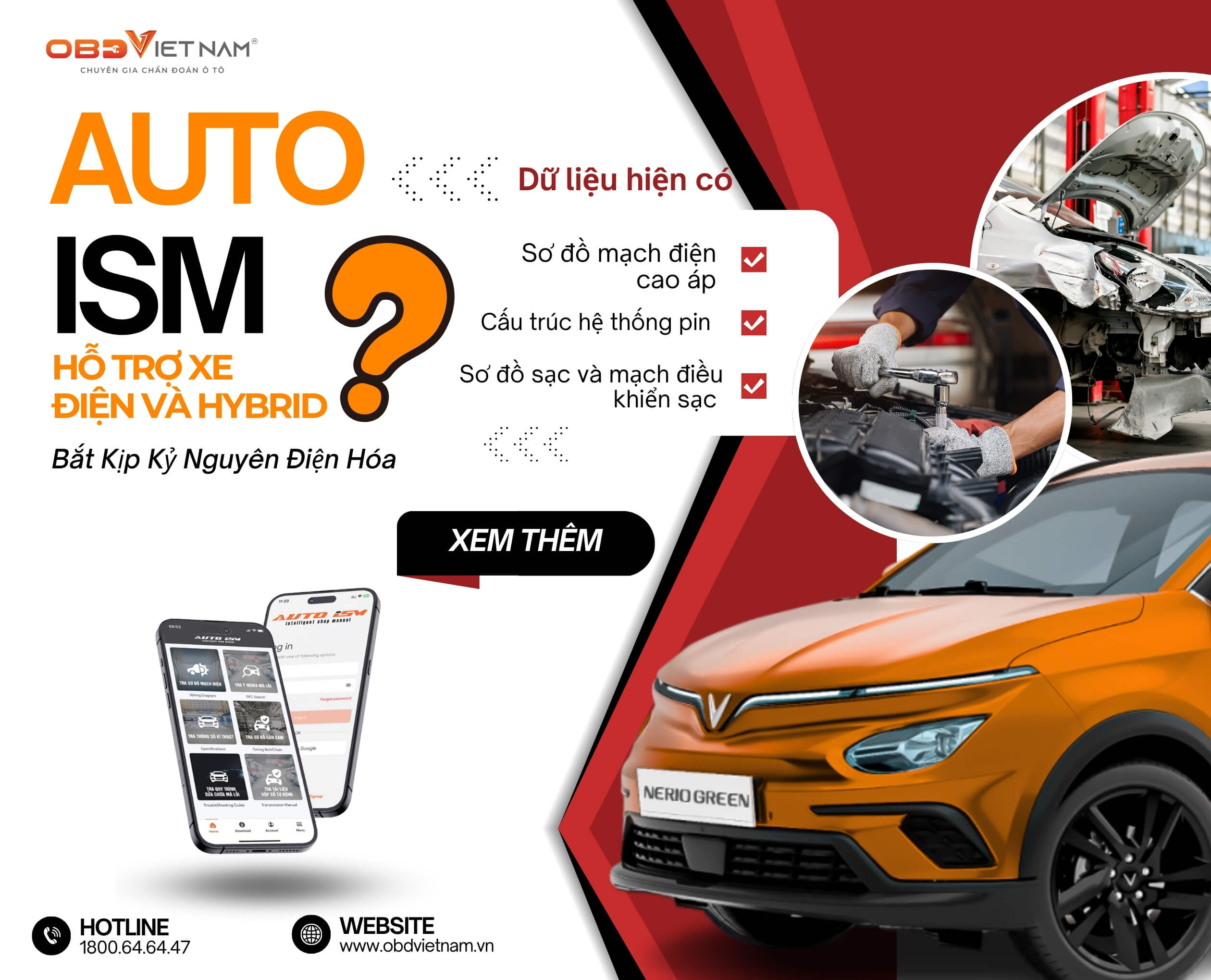 Auto ISM Có Hỗ Trợ Xe Điện Và Hybrid Không?
