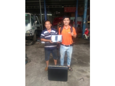 Hành Trình Chuyển Giao Máy Chẩn Đoán G-scan 3 Cho Anh Tuấn Ở Thủ Đức