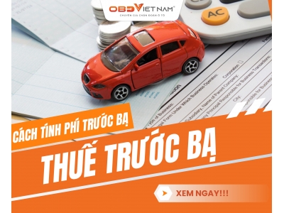 Thuế trước bạ ô tô là gì? Cách tính phí trước bạ 2025