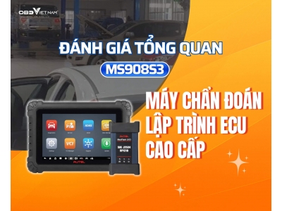 Autel MS908S3: Đánh Giá Tổng Quan Máy Chẩn Đoán Ô Tô Đa Năng Cao Cấp