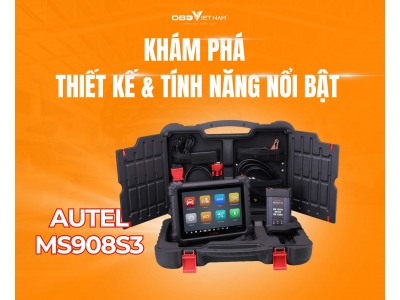 Autel MS908S3: Khám Phá Thiết Kế Và Tính Năng Nổi Bật