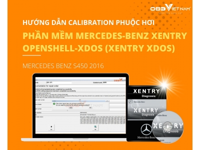 Hướng Dẫn Calibration Phuộc Hơi Mercedes Benz S450 2016 Bằng Phần Mềm Xentry Diagnosis Openshell (Xdos)