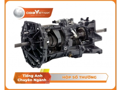 Tiếng Anh Ô Tô Qua Hình Ảnh - Phần 11 - Hộp Số Thường