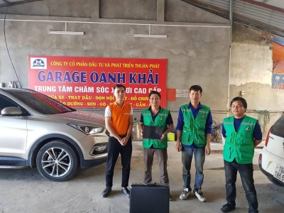 Chuyển Giao Máy Chẩn Đoán Đa Năng G-Scan 3 Cho Anh Khanh Ở Phú Thọ