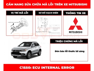 Cẩm Nang Sửa Chữa Mã Lỗi C1550: Ecu Internal Error 