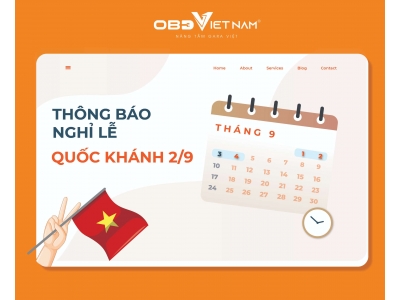 OBD Việt Nam Thông Báo Lịch Nghỉ Quốc Khánh 02/09/2023