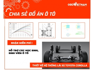 Chia Sẻ Đồ Án Ô Tô: Tính Toán Thiết Kế Hệ Thống Lái Xe Toyota Corolla