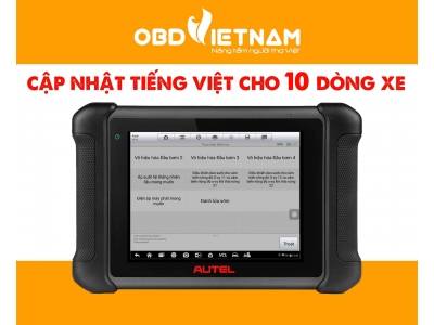 Hướng Dẫn Cập Nhật Tiếng Việt Trên Autel Maxi Series