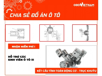Chia Sẻ Đồ Án Ô Tô: Đồ Án Kết Cấu Tính Toán Động Cơ – Trục Khuỷu