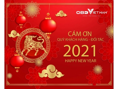OBD Việt Nam Cám Ơn Quý Khách Hàng Và Đối Tác Năm Mới 2021