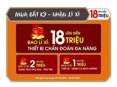 Chương Trình Khuyến Mãi “ Mua Bất Kỳ – Nhận Lì Xì” Chào Xuân Tân Sửu