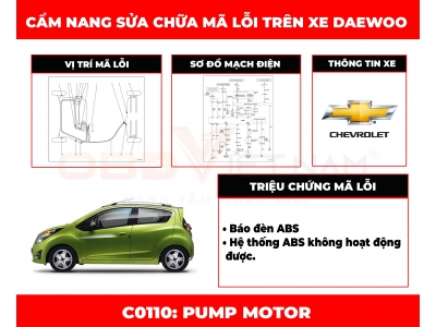 Cẩm Nang Sửa Chữa Mã Lỗi C0110: Pump Motor