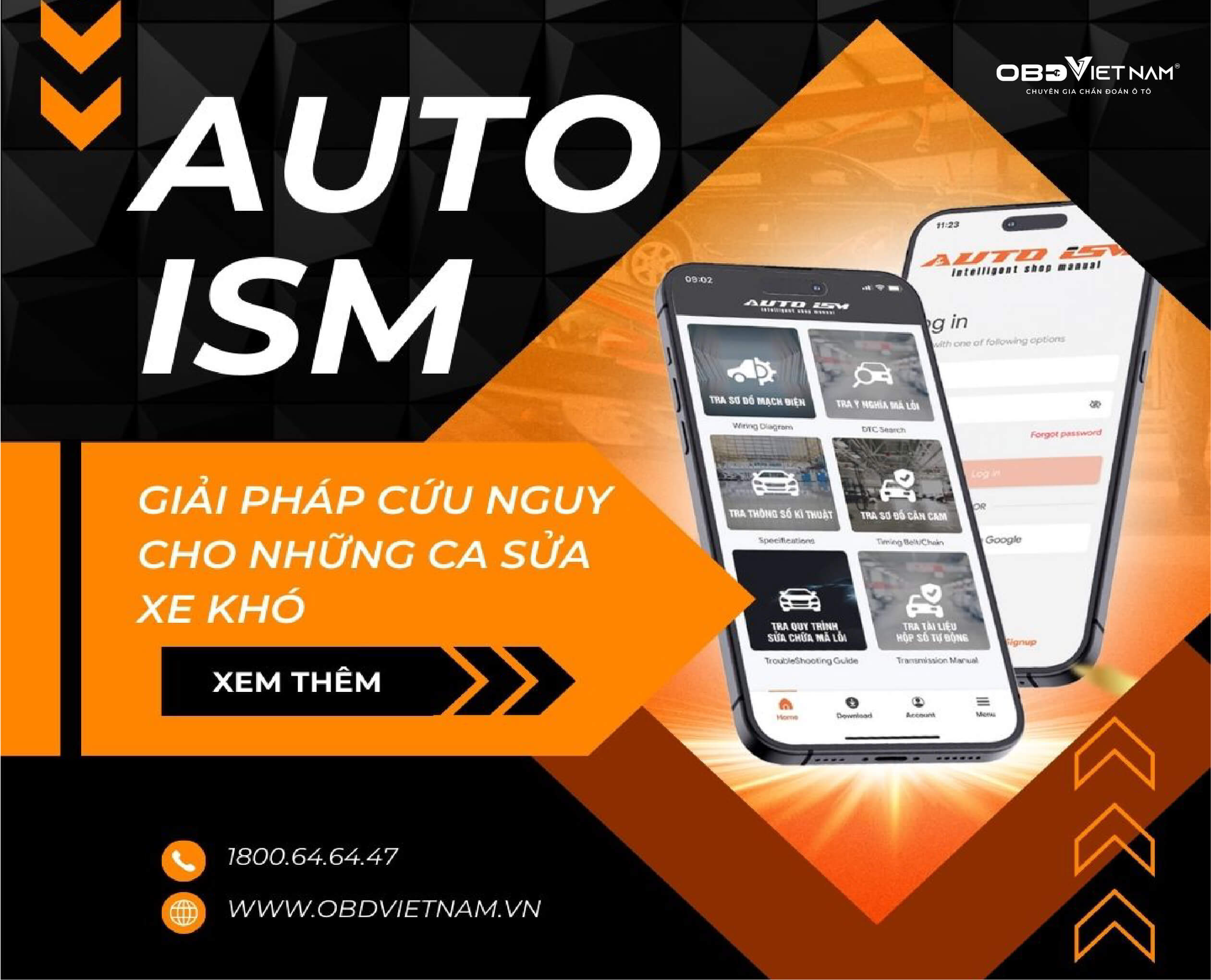Auto ISM – Giải pháp cứu nguy cho những ca sửa xe khó