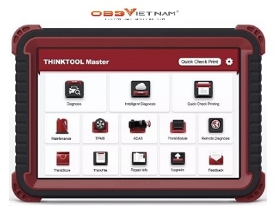 Máy chẩn đoán THINKTOOL MASTER phù hợp ô tô nào? Giá và cách sử dụng