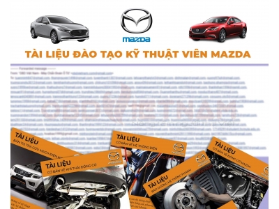 Chia Sẻ Trọn Bộ Tài Liệu Đào Tạo Kỹ Thuật Viên Mazda