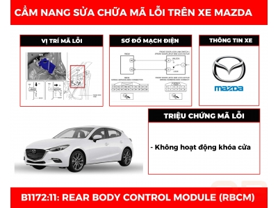 Cẩm Nang Sửa Chữa Mã Lỗi B1172:11: Rear Body Control Module (Rbcm)