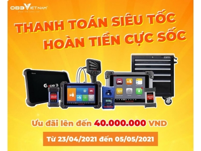 Chương Trình “Thanh Toán Siêu Tốc - Hoàn Tiền Cực Sốc” Siêu Hấp Dẫn