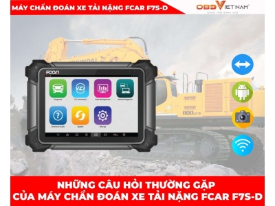 Giải Đáp Thắc Mắc Khách Hàng Về Fcar F7S-D