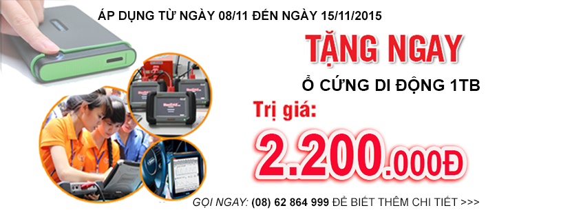 OBD Việt Nam khuyến mại lớn tháng 11 năm 2015