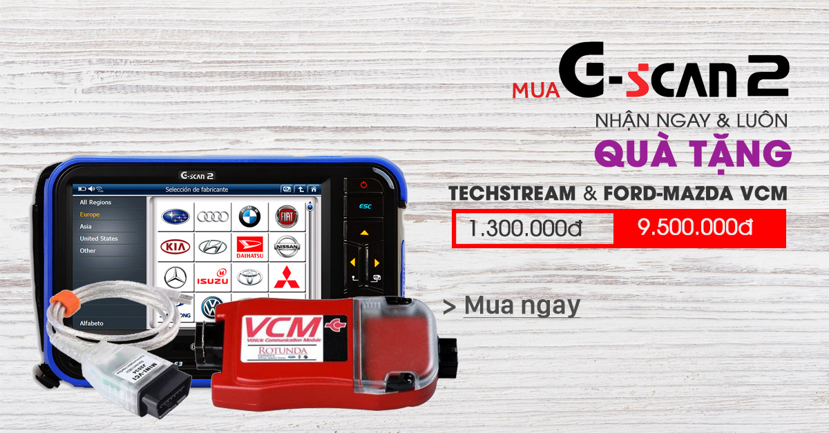 Cuối tuần tràn ngập quà tặng khi mua Gscan 2