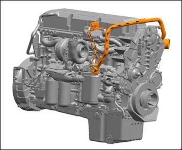 Hệ thống tuần hoàn khí xả trên Ddec Detroid ( phần 2)