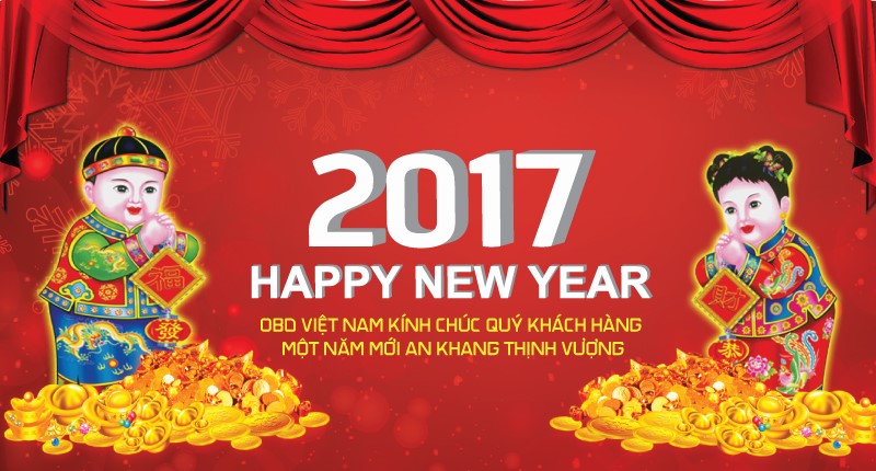 OBD Việt Nam thông báo nghỉ Tết dương lịch 01/01/2017