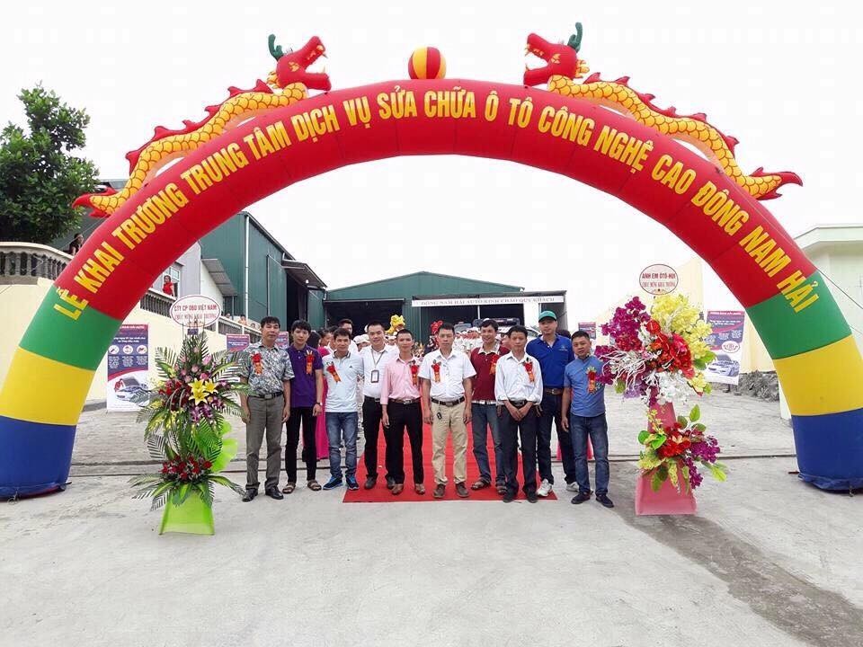 OBD Việt Nam chúc mừng khai trương trung tâm dịch vụ sửa chữa Đông Nam Hải Auto