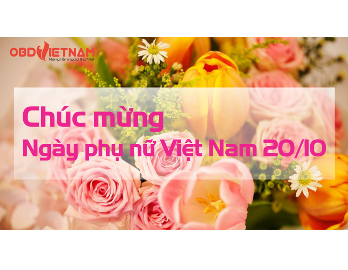 OBD Việt Nam Chào Mừng Ngày Phụ Nữ Việt Nam 20/10/2017