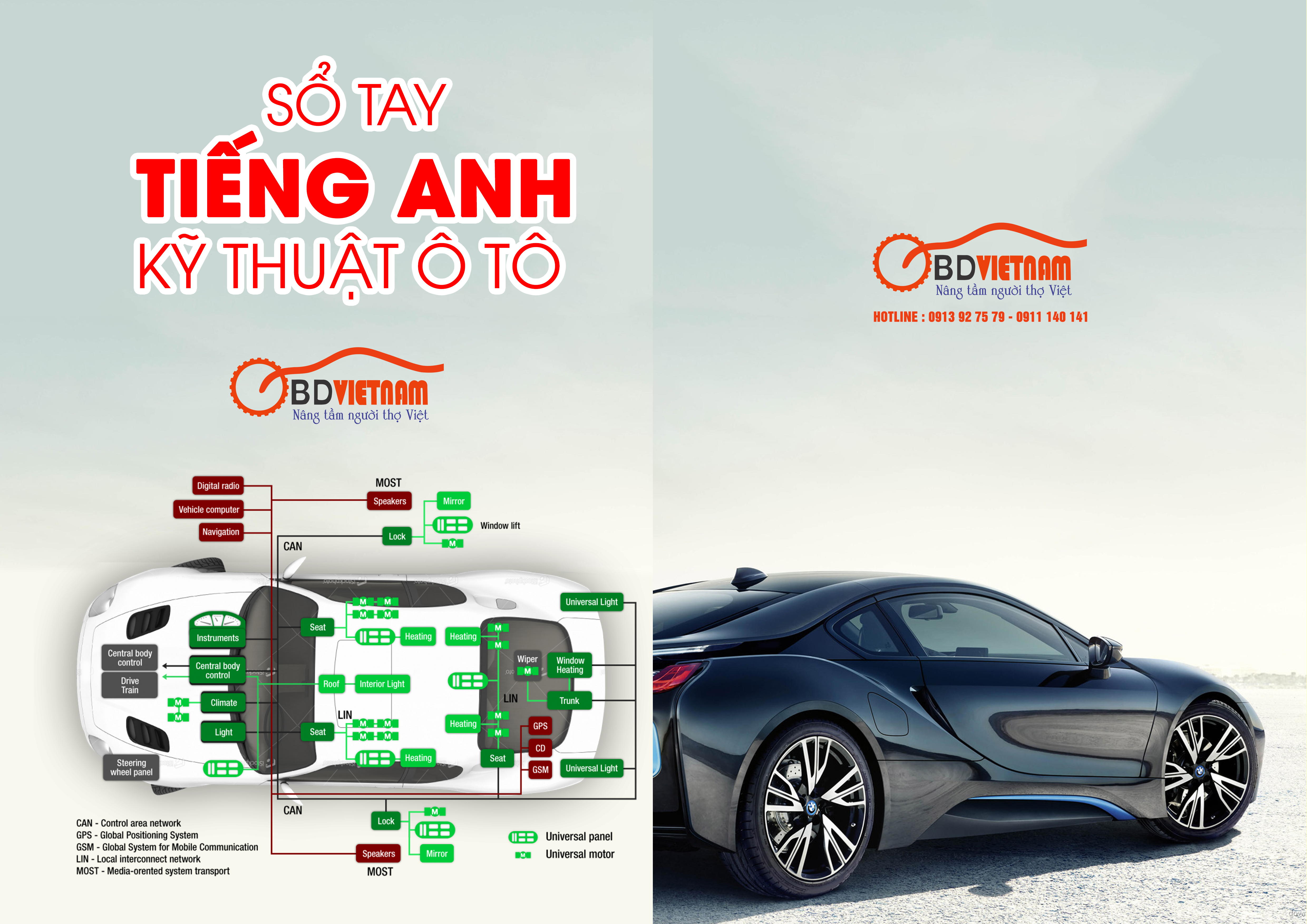 Sổ Tay Tiếng Anh Kỹ Thuật Ô Tô - Tái Bản 2017