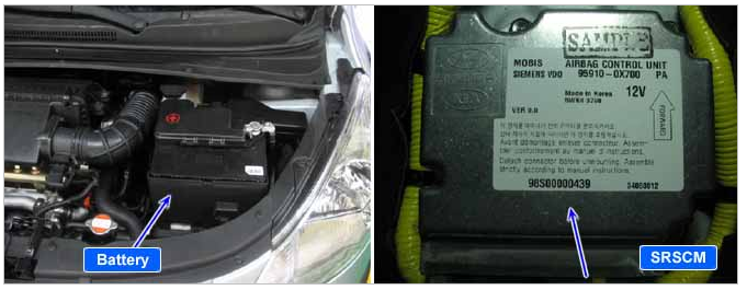 Phân Tích Mã Lỗi B1102 Airbag Battery Voltage Low - Hyundai i10