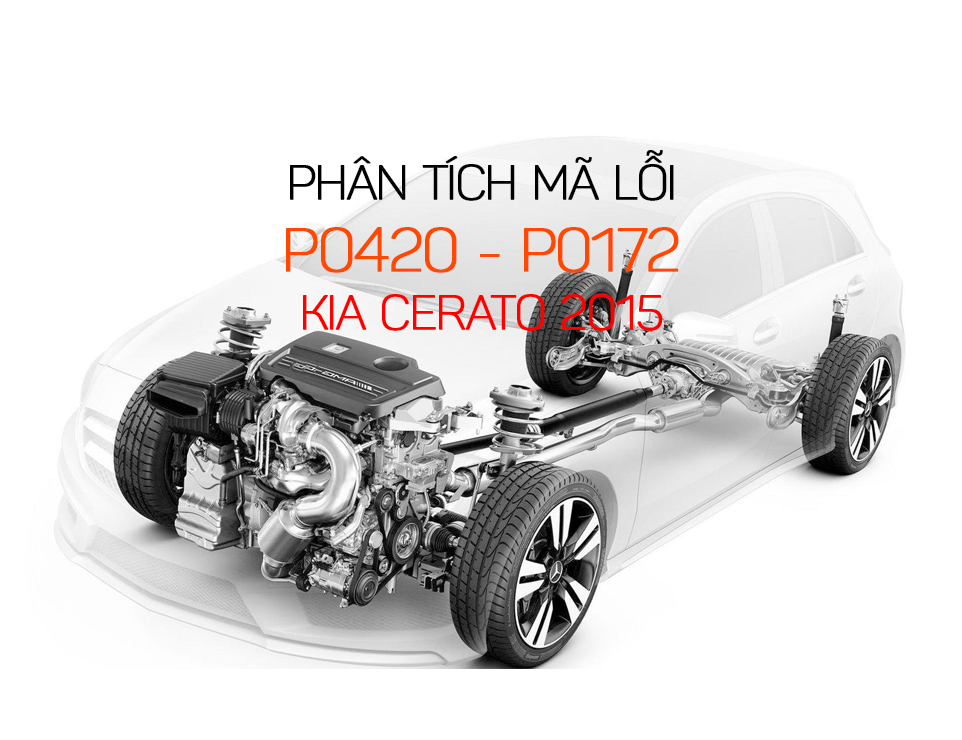 Phân Tích Mã Lỗi P0420 - P0172 Xe Kia Cerato 2015